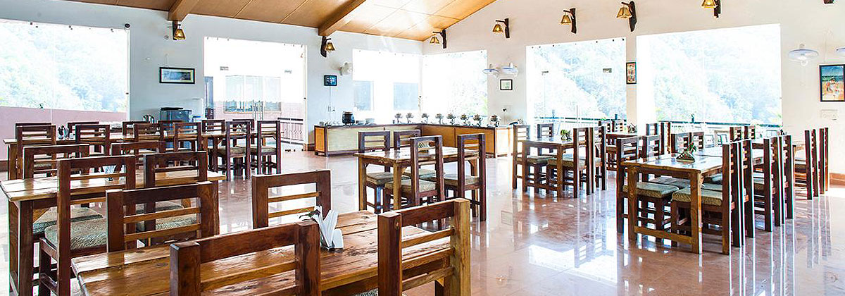 Large Dining Hall with nature view
