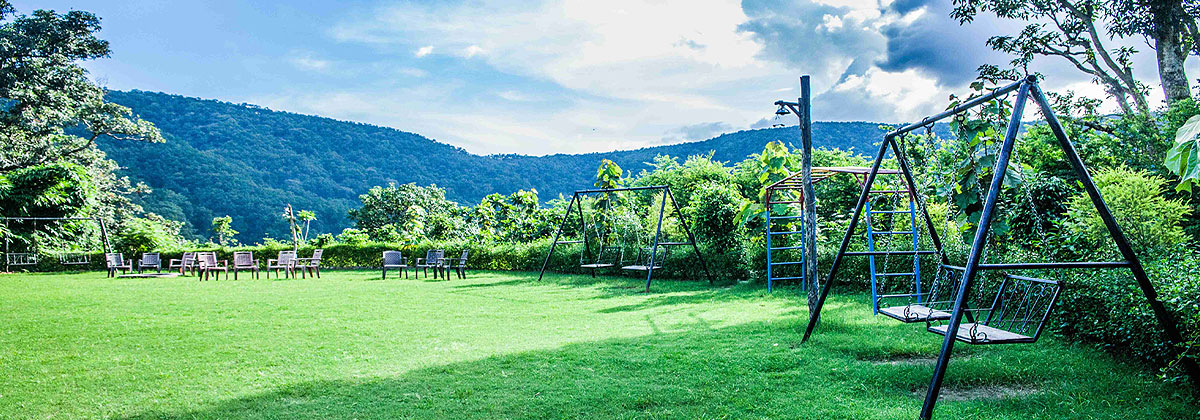 reception area saalvann spa and resort Corbett