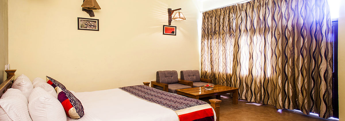 Delux rooms at saalvan spa and resort