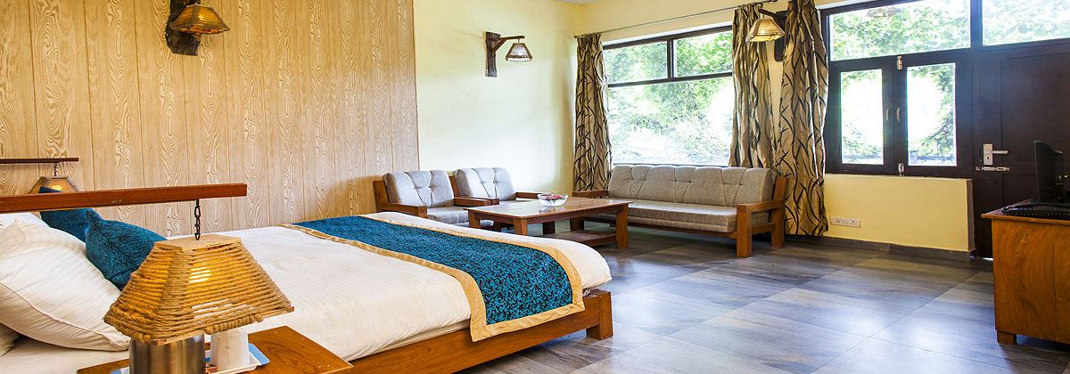 Luxury Room Saalvan Resort Corbett National Park