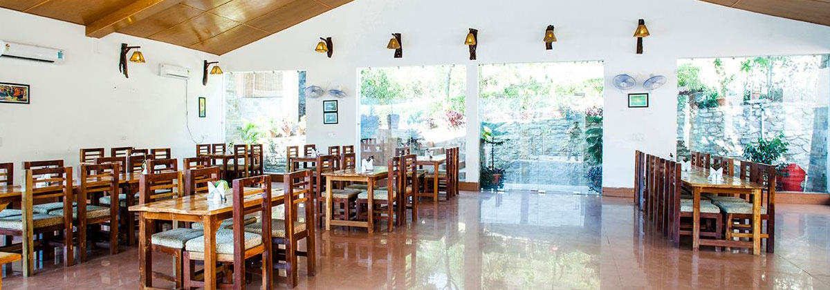 Large Dining Hall with nature view